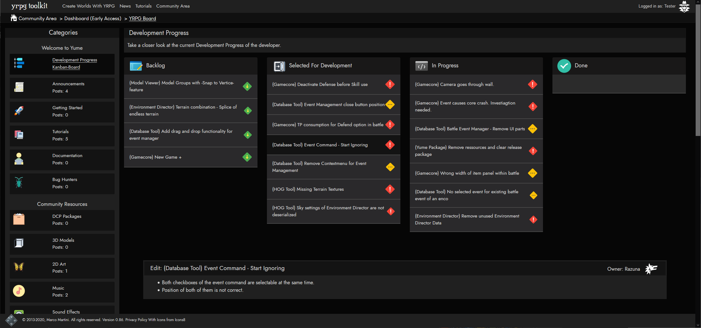 YEA Kanban