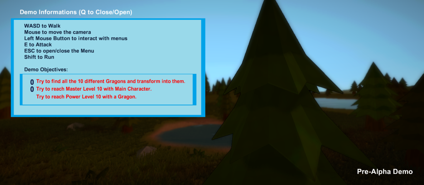 Development Update 7# Pre-Alpha Demo Released and other changes!