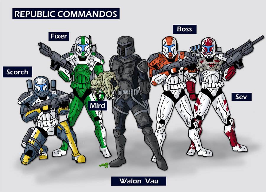 Delta Squad Fixer - starwars republic commando sev roblox