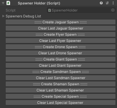Spawner Holding Component