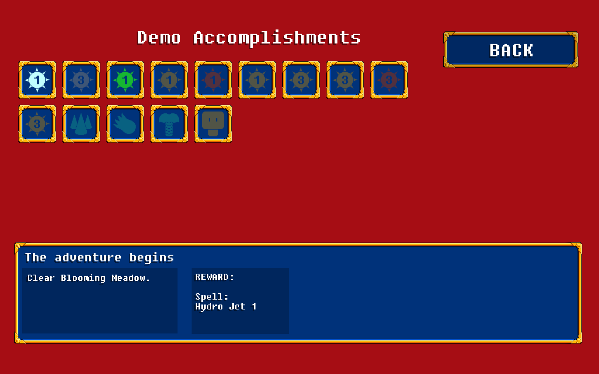 Demo Accomplishments1