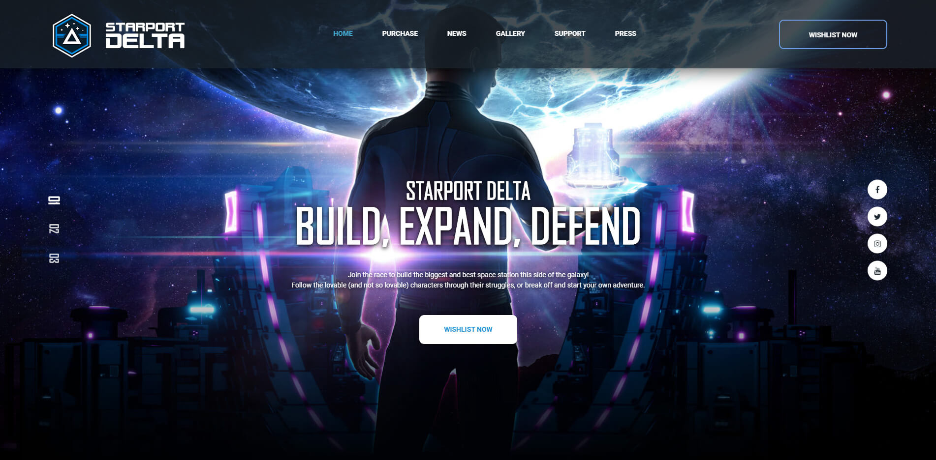 Starport Delta website