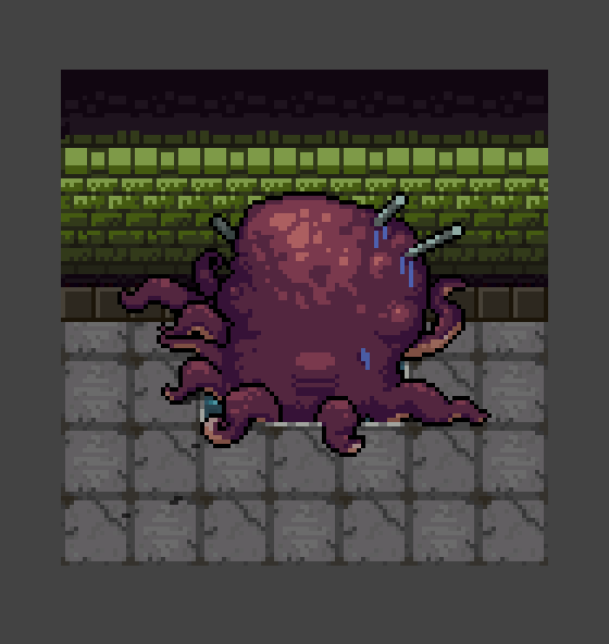 Death animation for octoboss