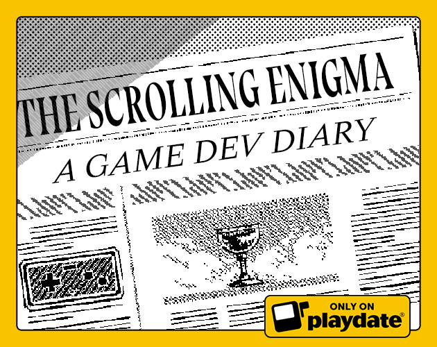 The Scrolling Enigma itch cover