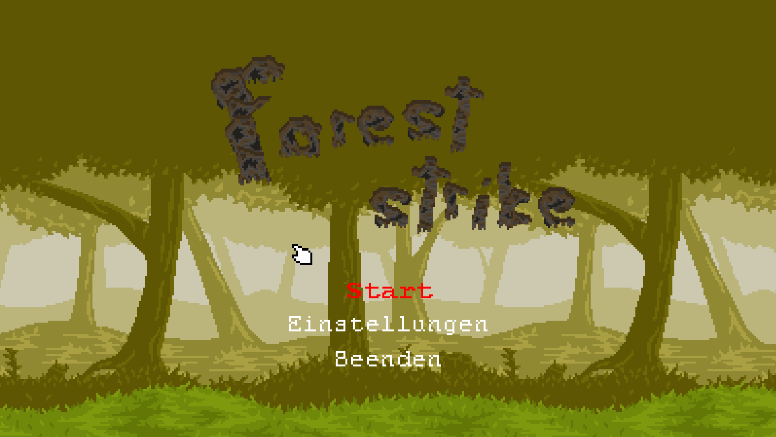 Forest Strike - Title Screen