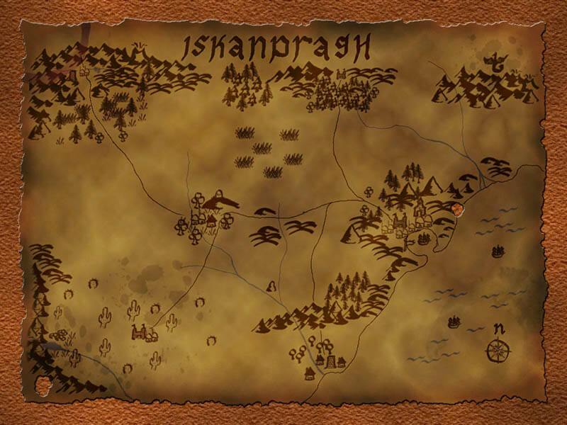 map of Ishkandragh