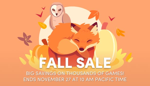 2018 humble store fall sale