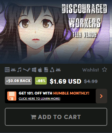 discouraged workers teen humble store