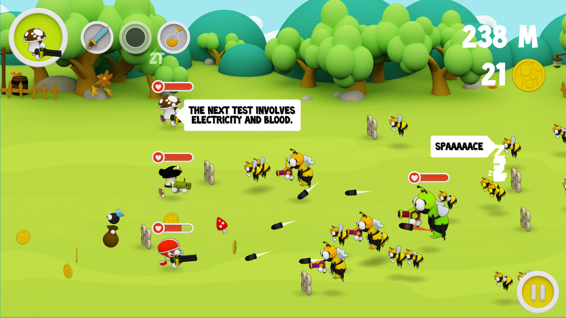 Wacky Spores: The Chase Hills screenshot