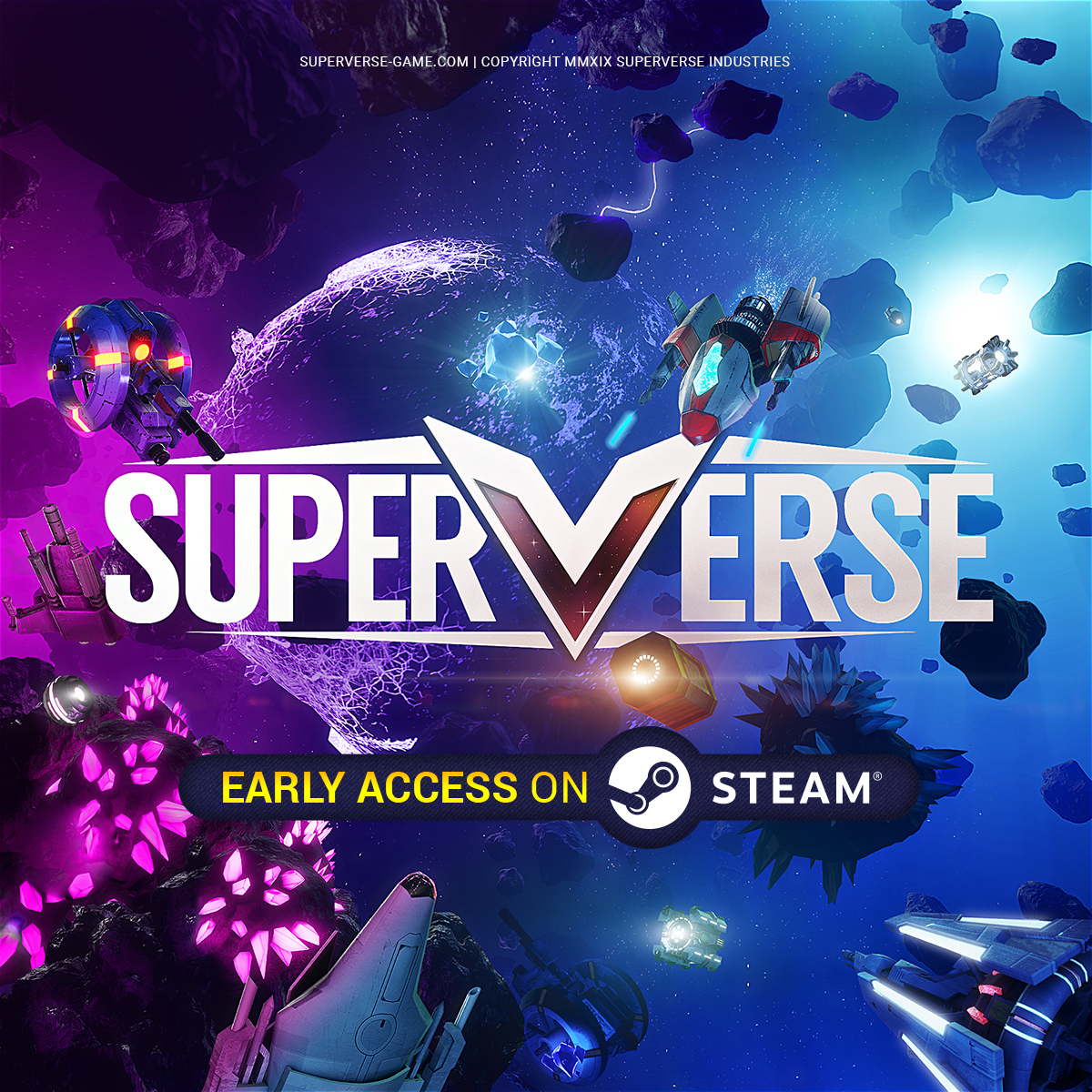 key visual SUPERVERSE EA square