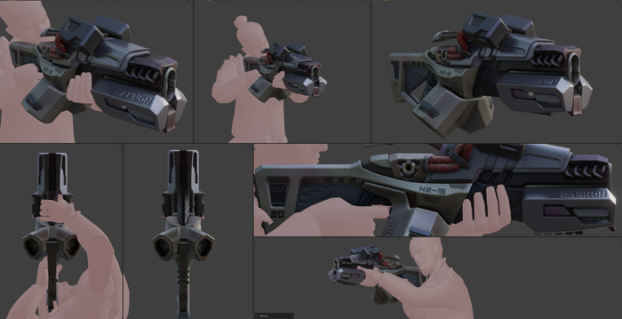 Weapon preview