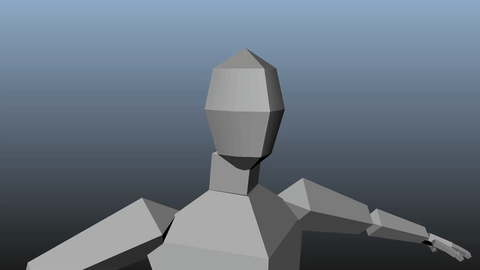 Head Animation: Contains 3 Joints
