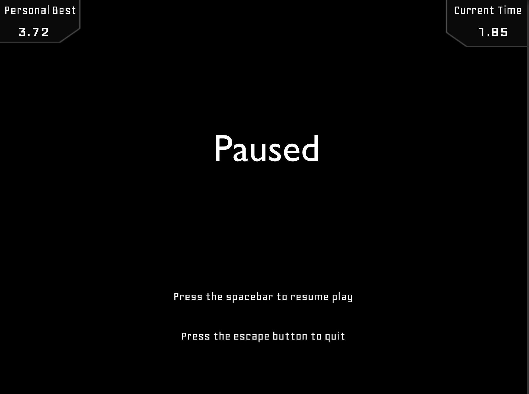 Pause Screen Old