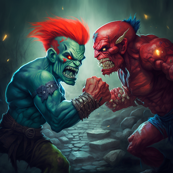 MultiAxisMatt a red troll fighti