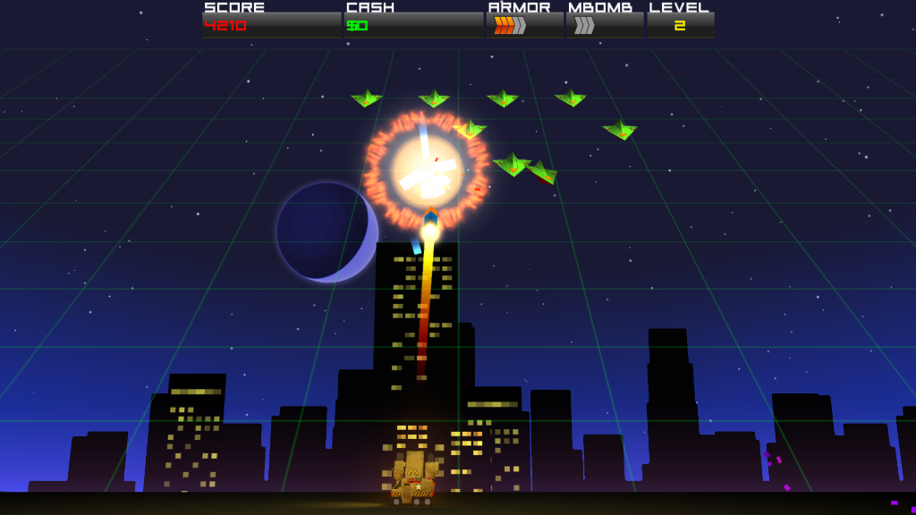 Cosmic Rocket Defender image AlienSync Indie DB