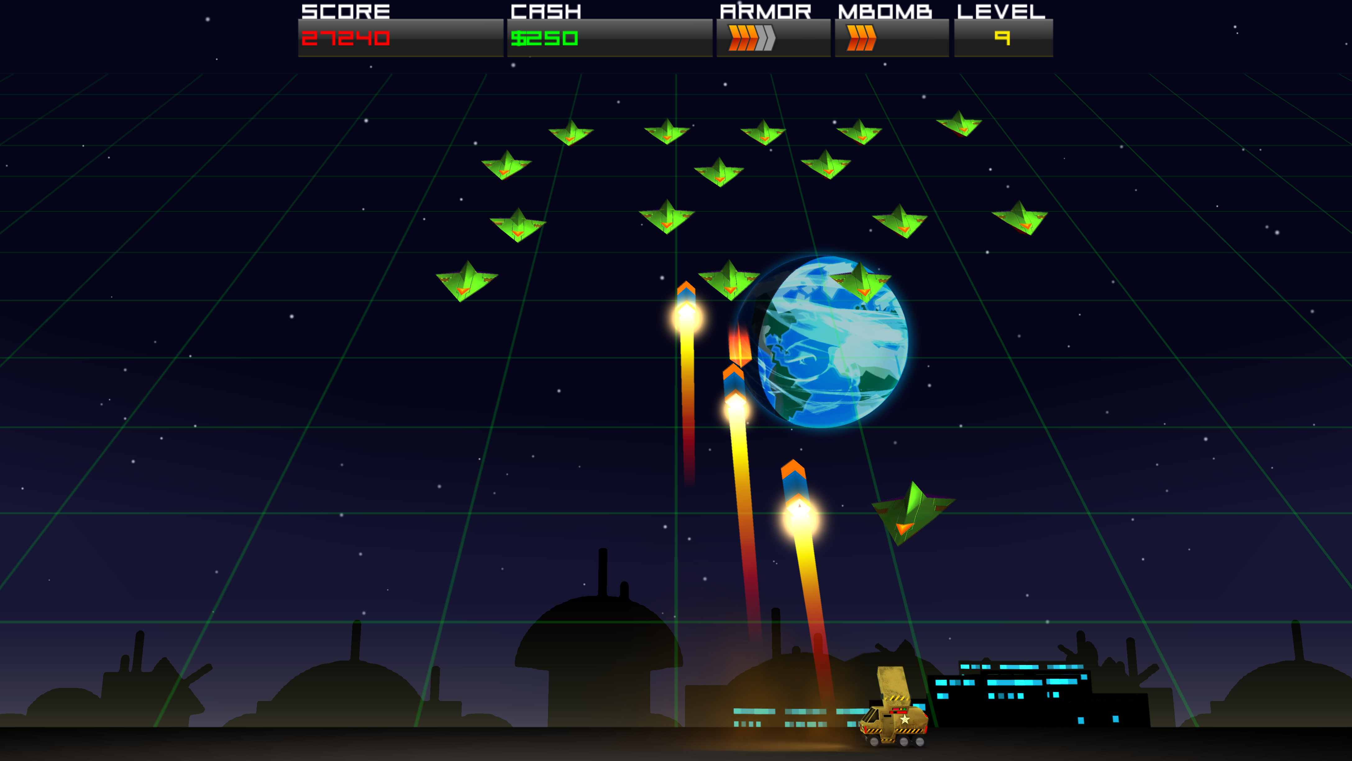 Cosmic Rocket Defender image AlienSync IndieDB