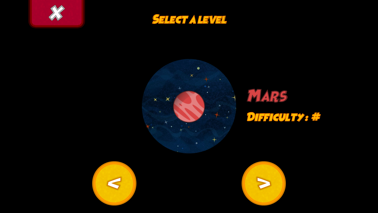 Screen Mars LEvel