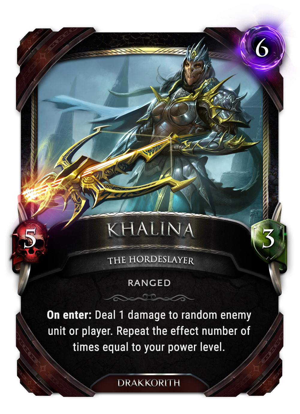 Khalina card