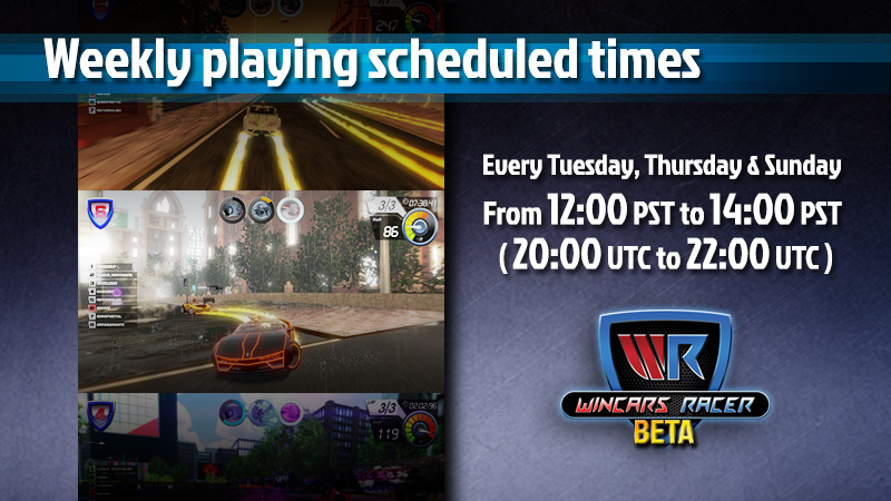 playing scheduled times web