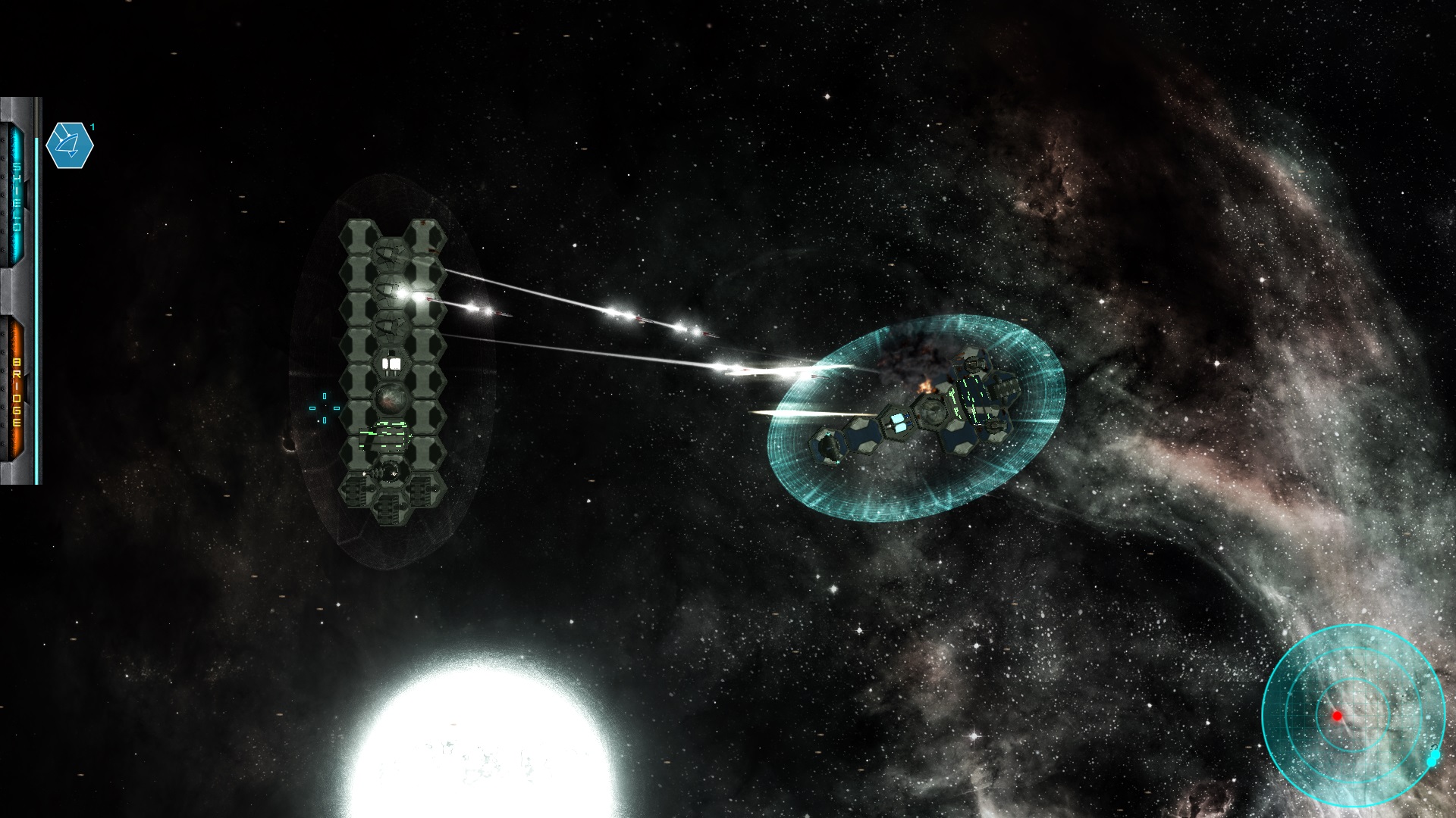 Missiles now get through shields, so a missile interceptor might be a good choice.