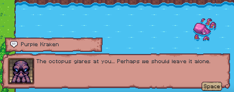 Kraken Dialogue 