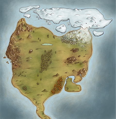 Stone Age World Map