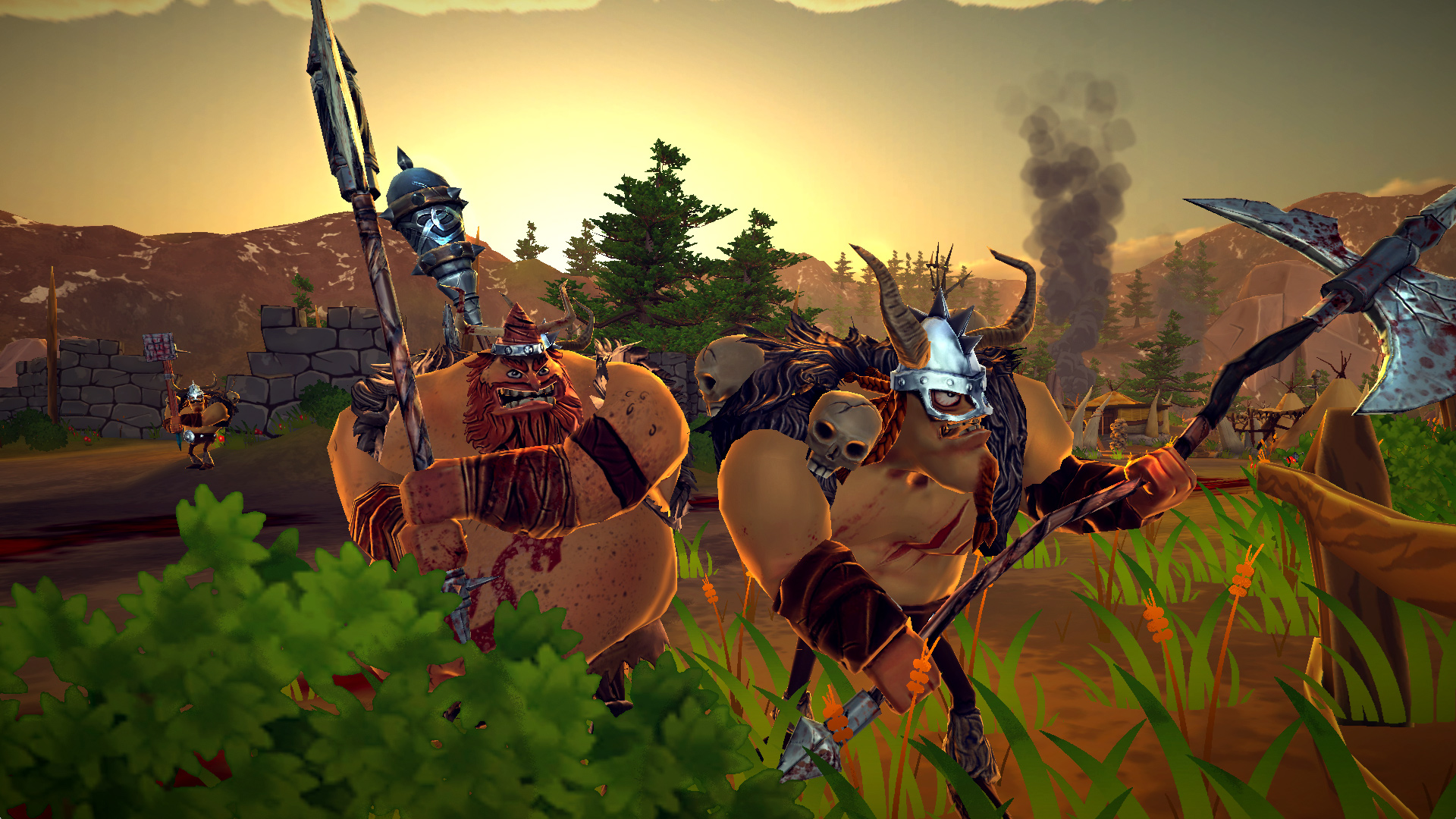 Survive As A Barbarian In The Game In game screenshot image - barbarianbrawl - Indie DB