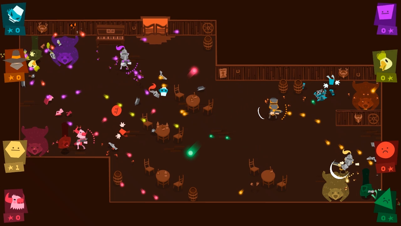 8 Player bullet hell