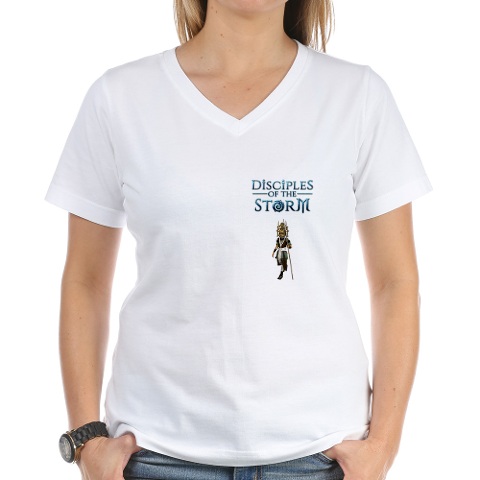 Womens VNeck TShirt2