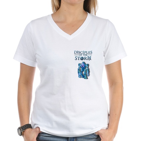 Womens VNeck TShirt3