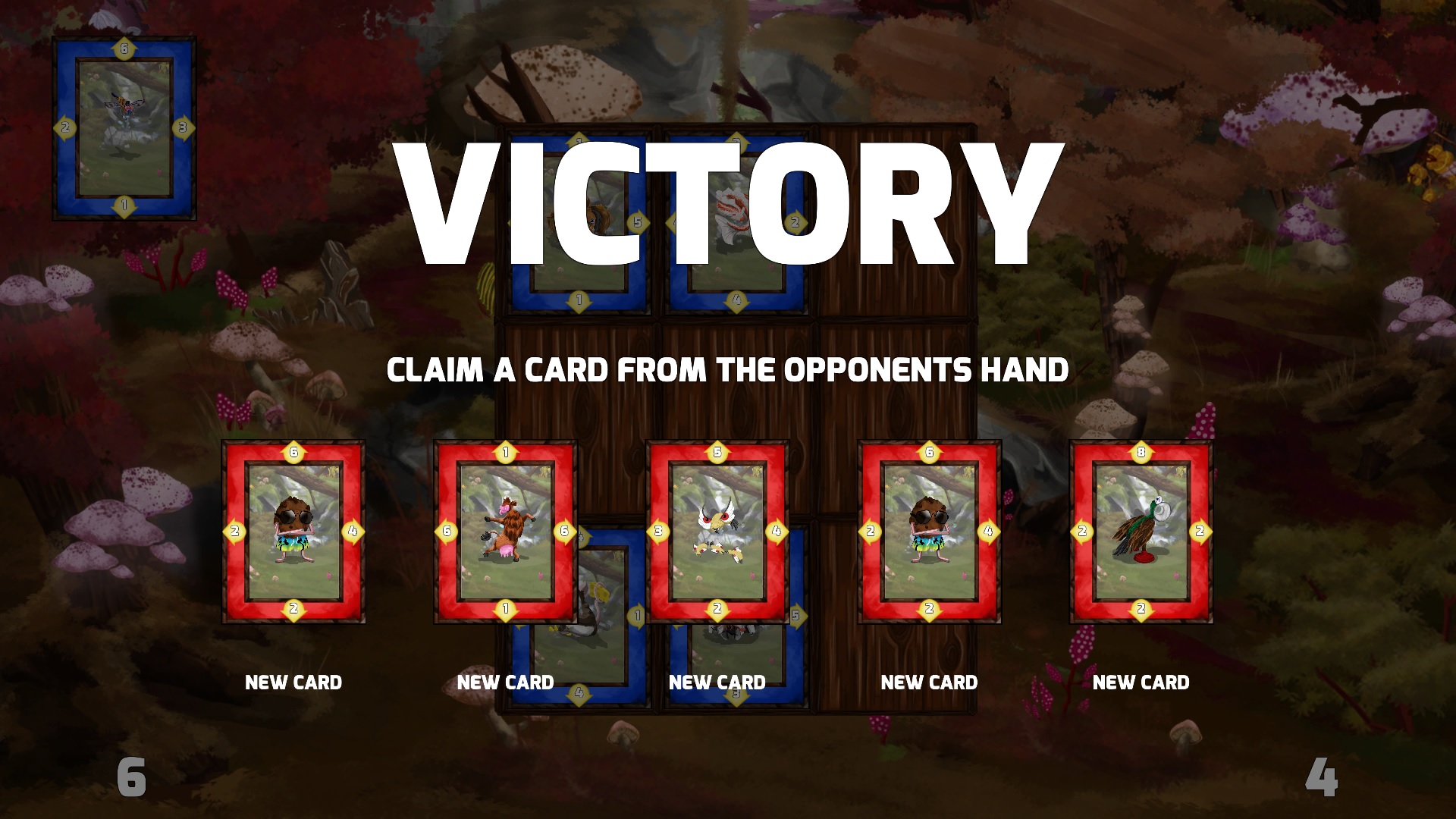 Card Game Victory