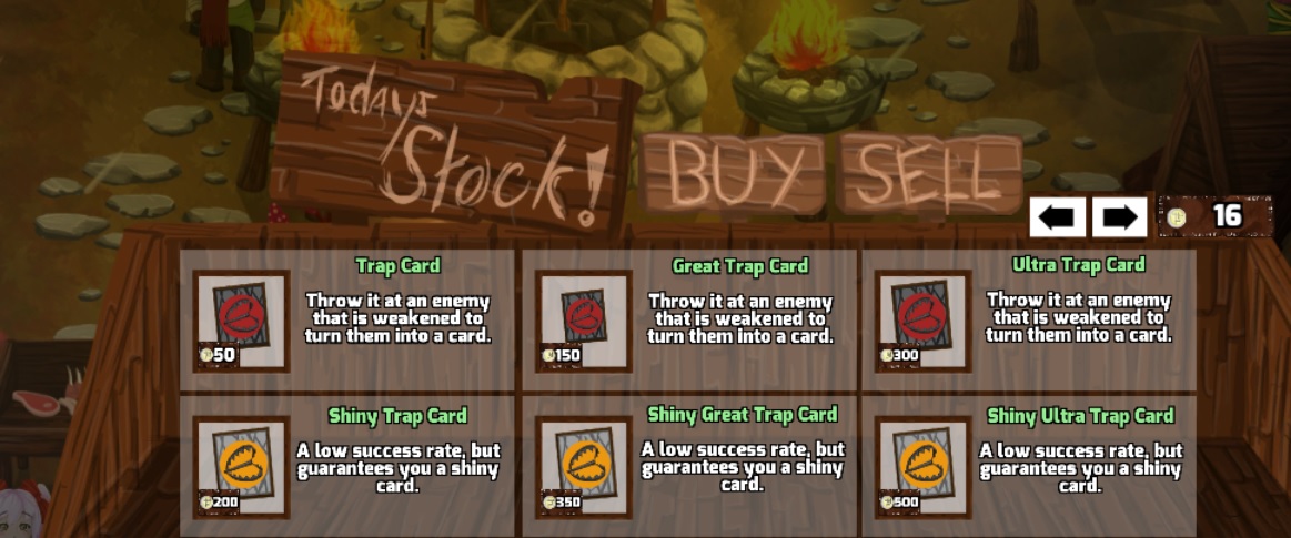 Card Shop Stock 