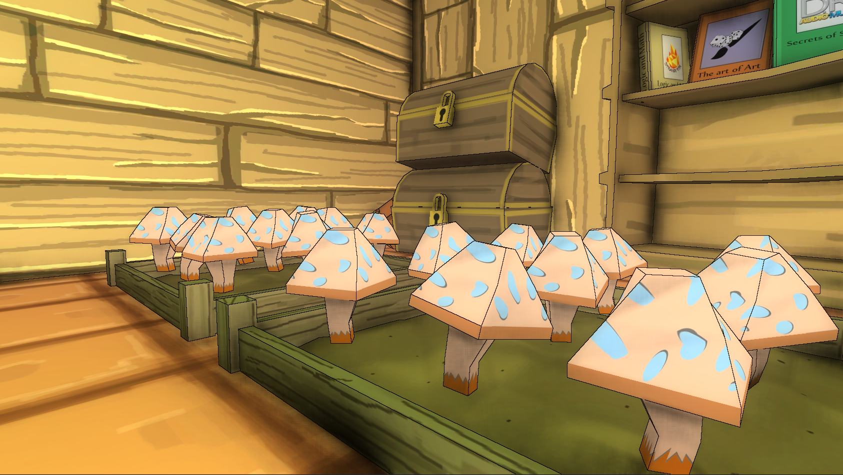 Mushroom plantation