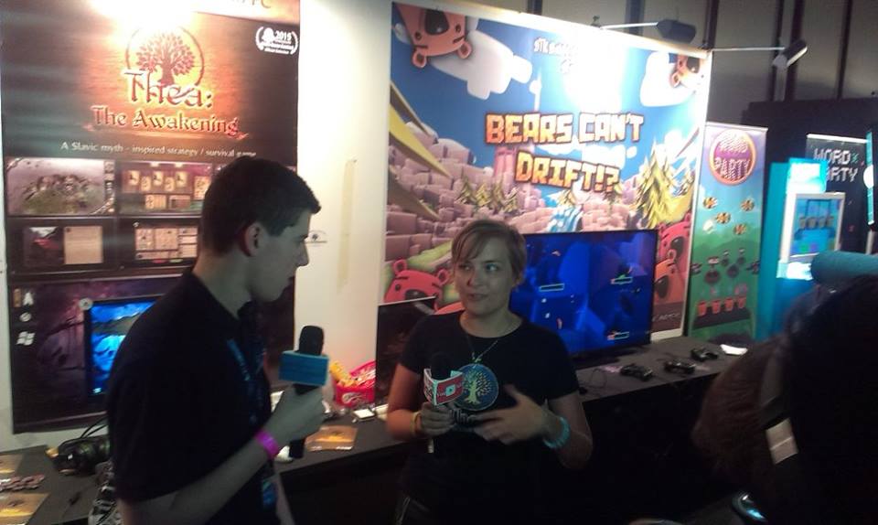 Yuuki having lots of interviews during EGX!