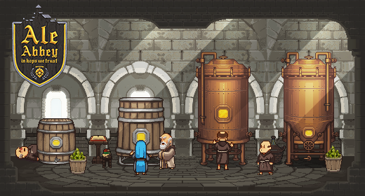 Brewery Fermentors Scene