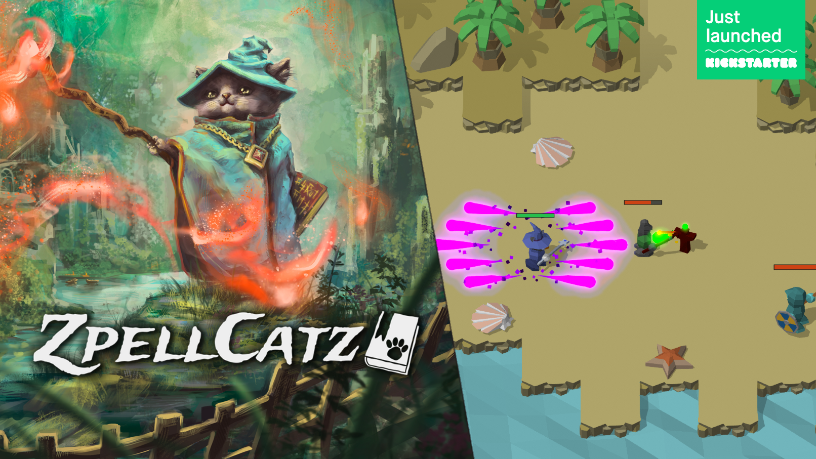 zpellcatz kickstarter launched