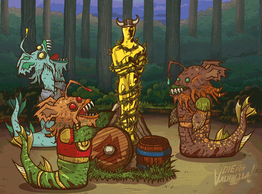 Dagon Worshippers celebrate Academy Awards