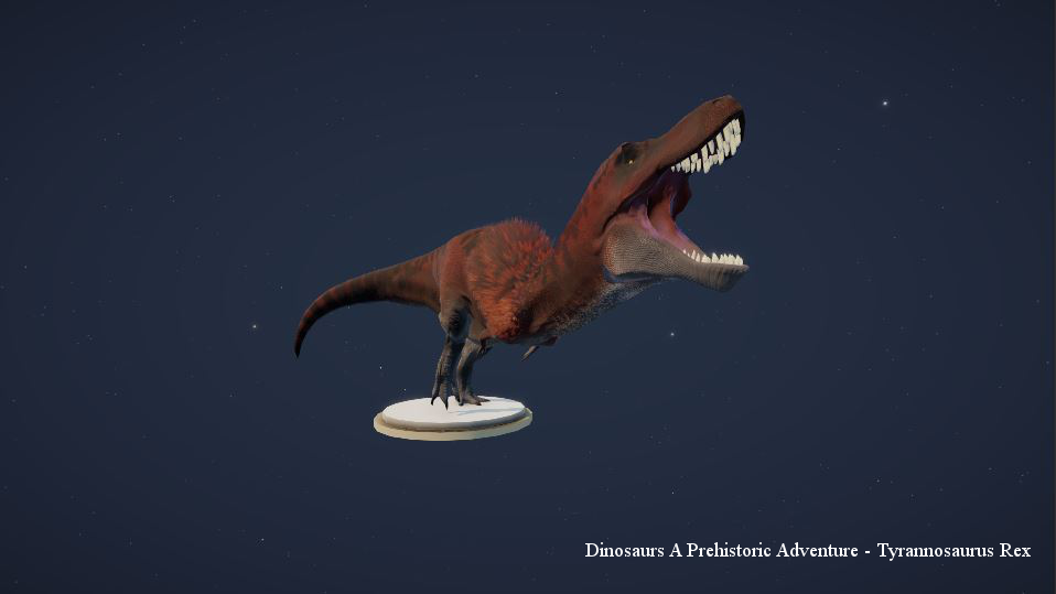 T Rex Render Named