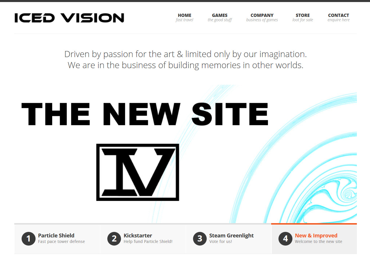 Iced Vision Website