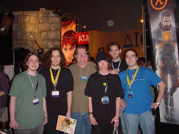 A highlight of my time at DigiPen; Going to E3 2004 and meeting Gabe Newell