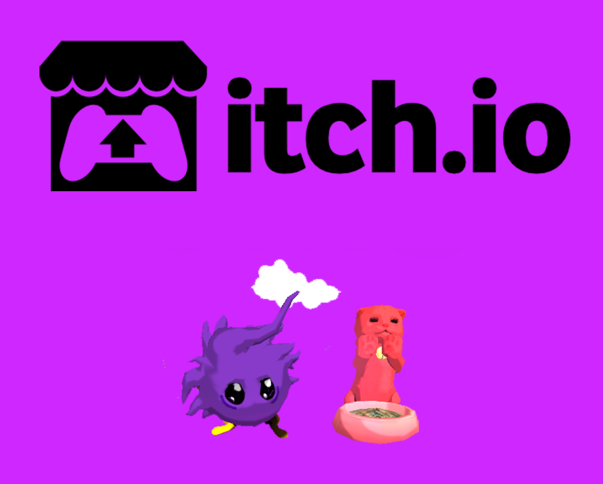 logo with frizzy   itchio