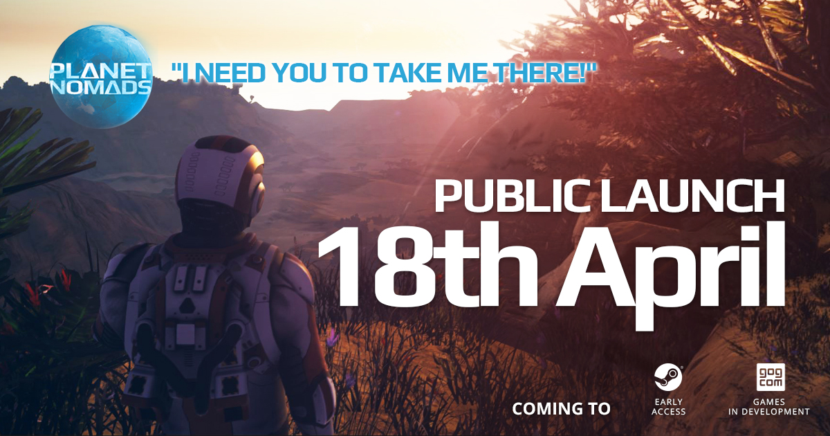 Public Launch of Planet Nomads