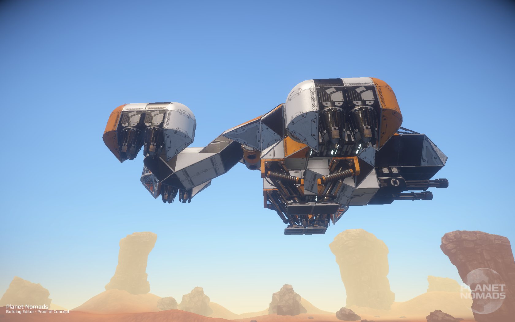 Bigger Machines Than Ever Before New VIDEO Footage news Planet Nomads Mod DB