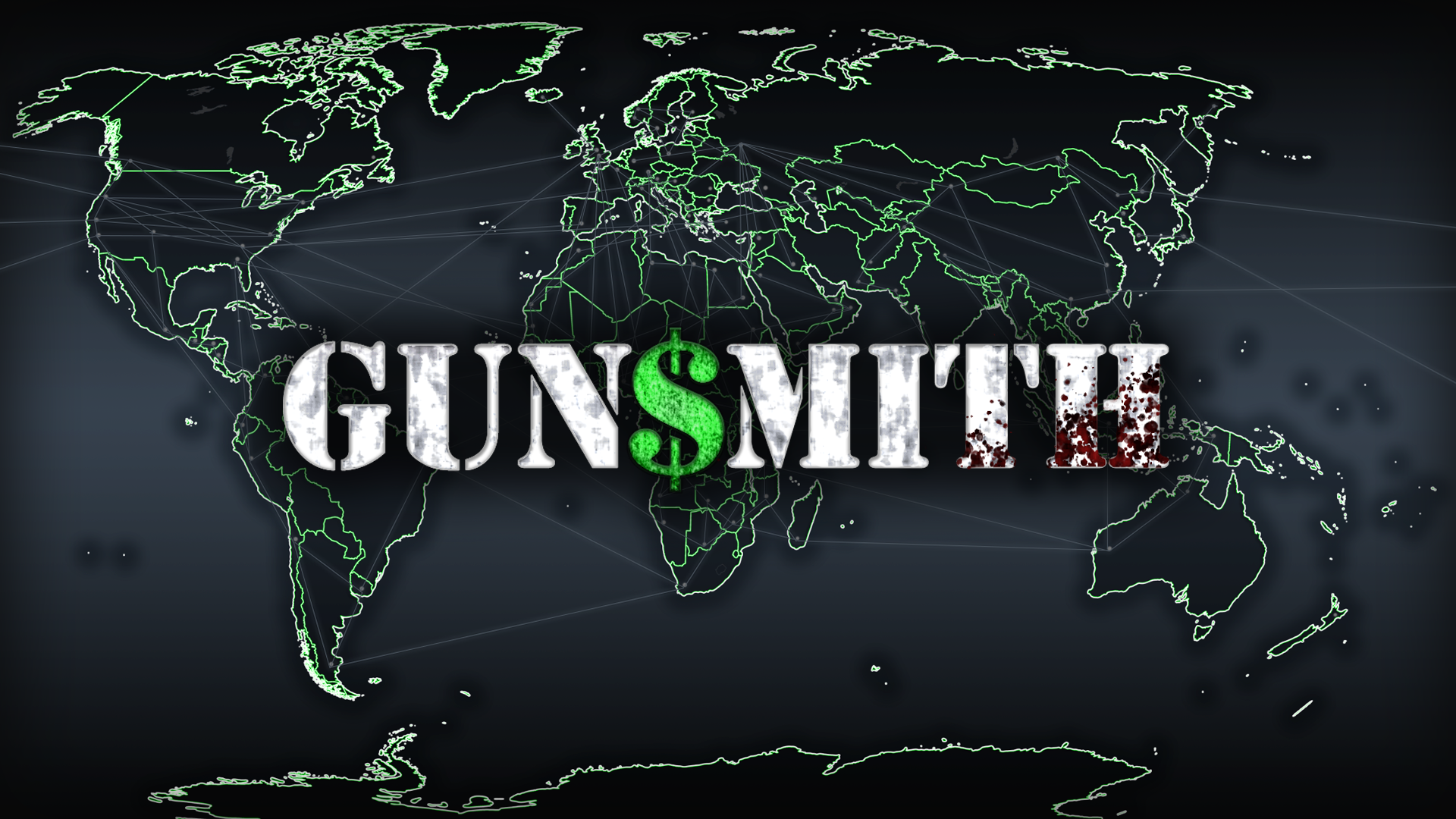 Gunsmith Simulator. Gunsmith Cats. Gunsmith Simulator logo.