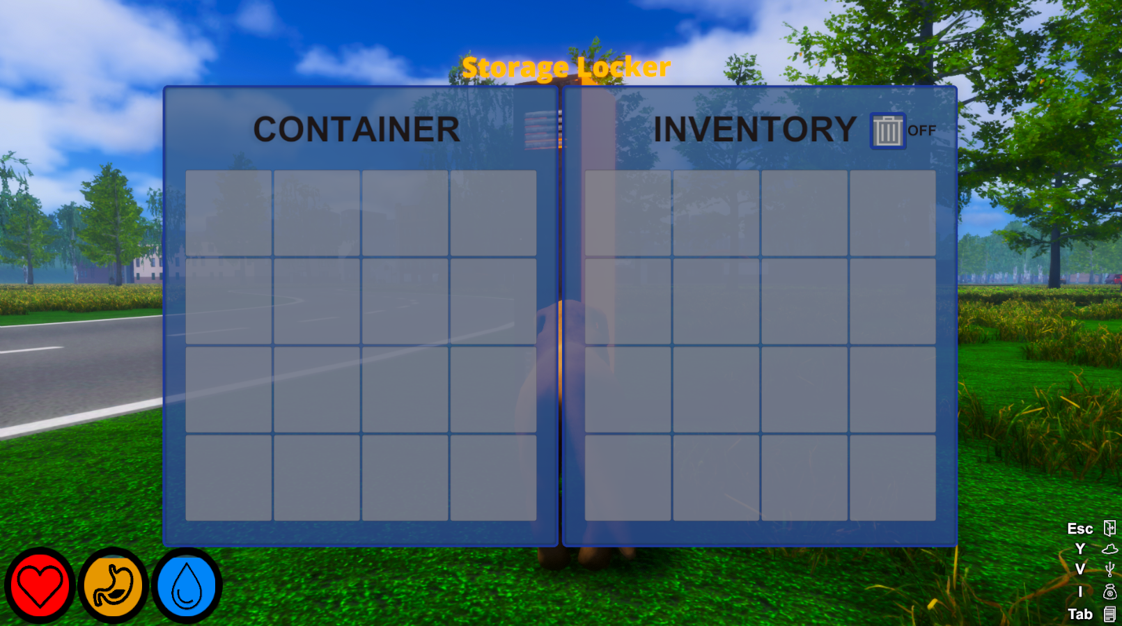 Selectable Container Example