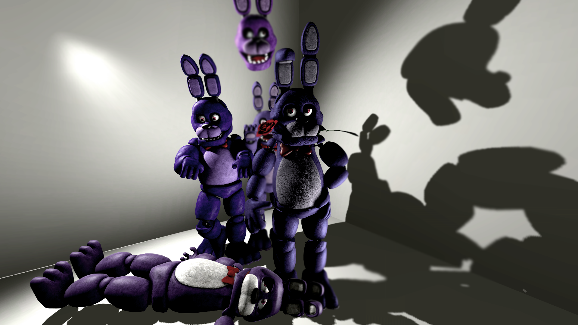 Олд Бонни с детьми внутри. Ледовитый Бонни Олд. Withered Bonnie SFM. Олд рокстар Бонни.