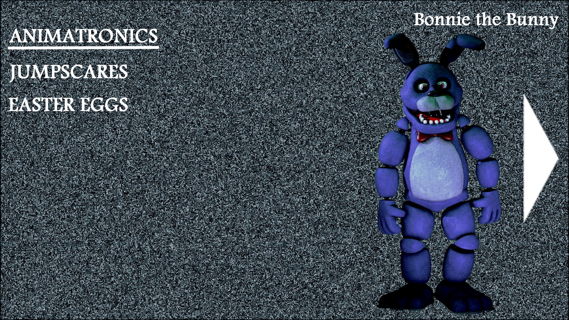 Extras Menu- FNaF 1- Bonnie image - Imthepurpleguy - IndieDB