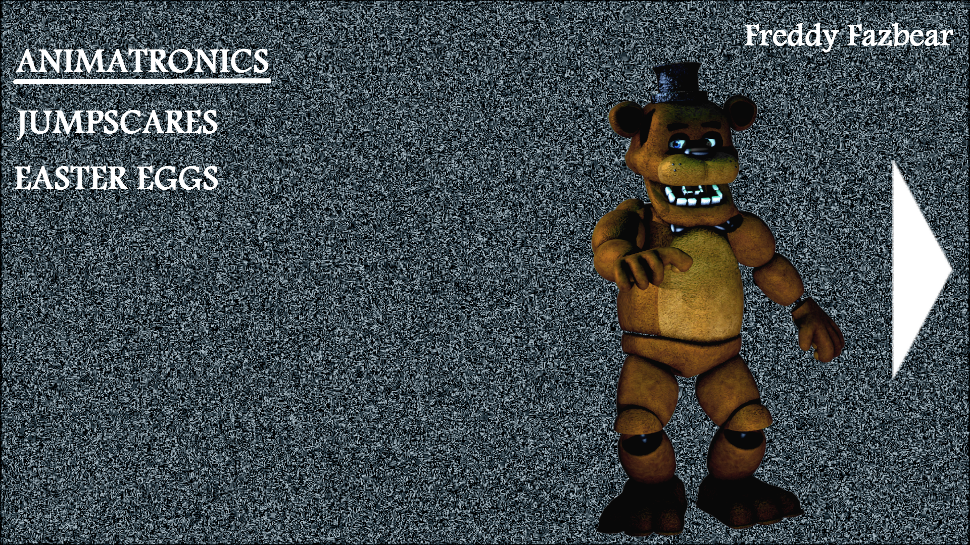 FNAF 6 Extras - All Animatronics Showcase On Stage (Freddy