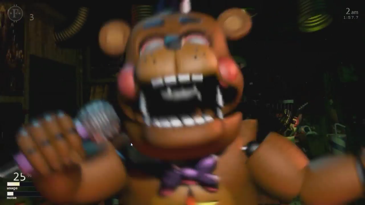 Nightmare Fredbear jumpscare image - JaidynSan - ModDB