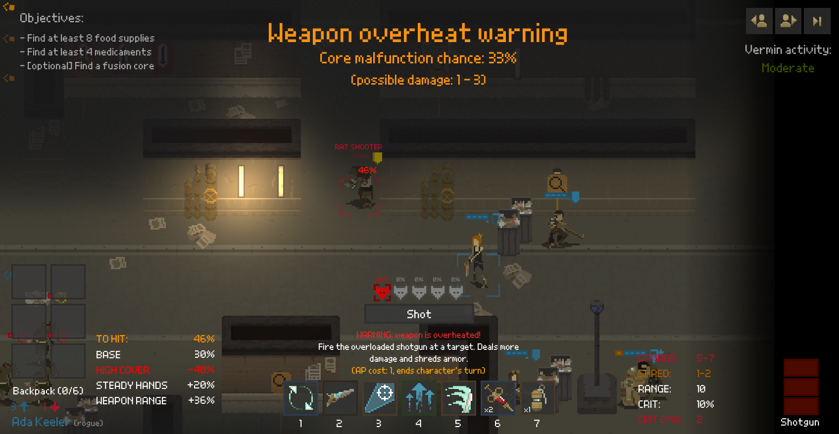 Devlog #50: designing weapon overload mechanics news - Mod DB